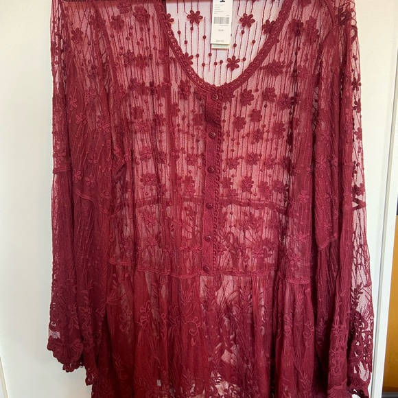 Lane Bryant women’s lace top - Picture 9 of 9